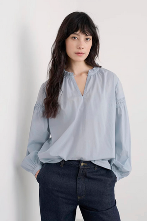 Seasalt Gwel Top in Blue Fog