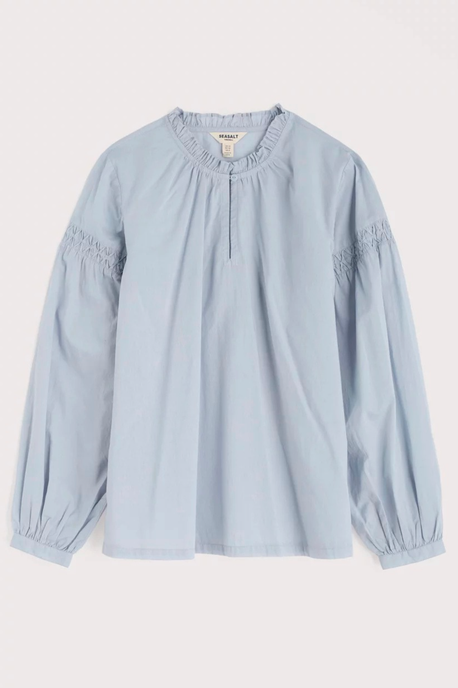 Seasalt Gwel Top in Blue Fog