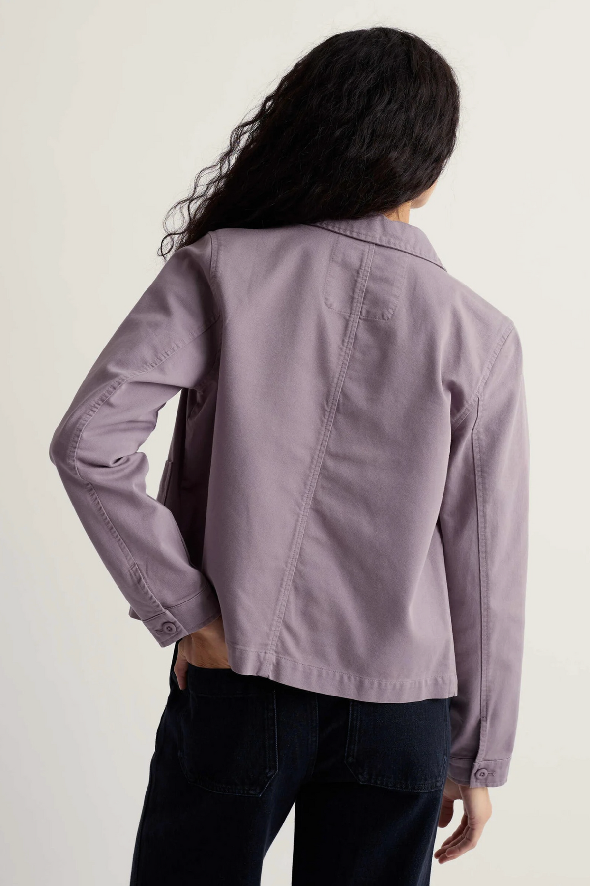 Seasalt Cornwall Coombe Lane Jacket in Grape Thistle
