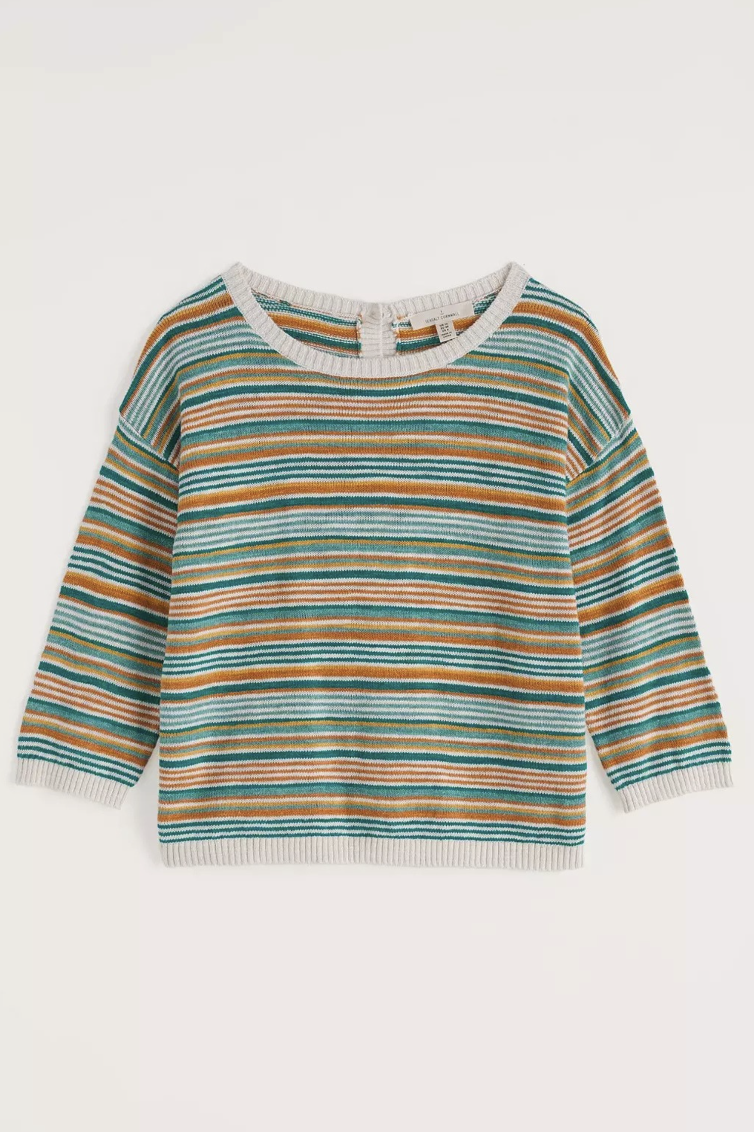 Seasalt Knavock Jumper in Dittany Amber Multi