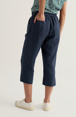 Seasalt Brawn Point Crop Pants in Maritime