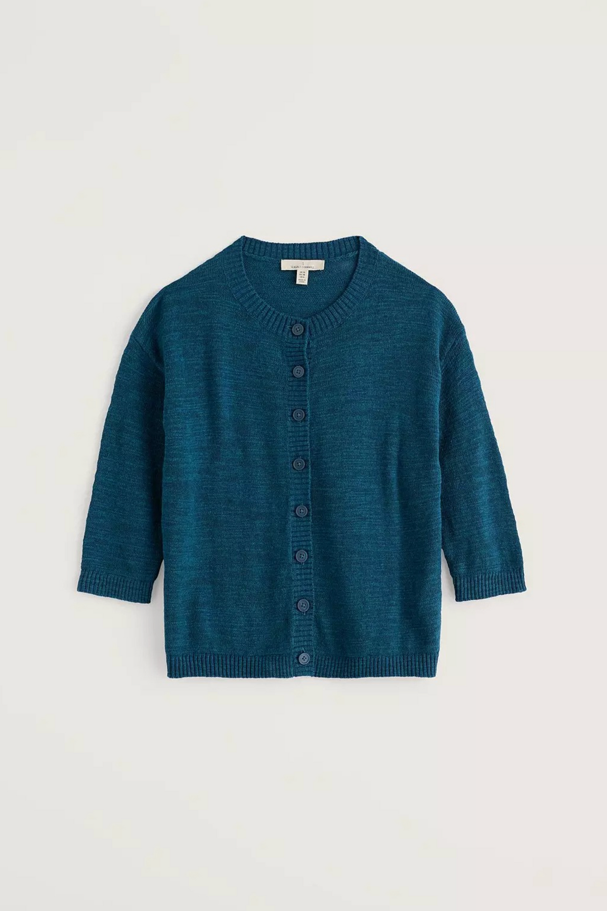 Seasalt Cornwall Pentire Steps Cardigan in Ocean Drift