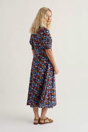 Seasalt Cornwall Fenil Dress in Garden Floral Sea Cave