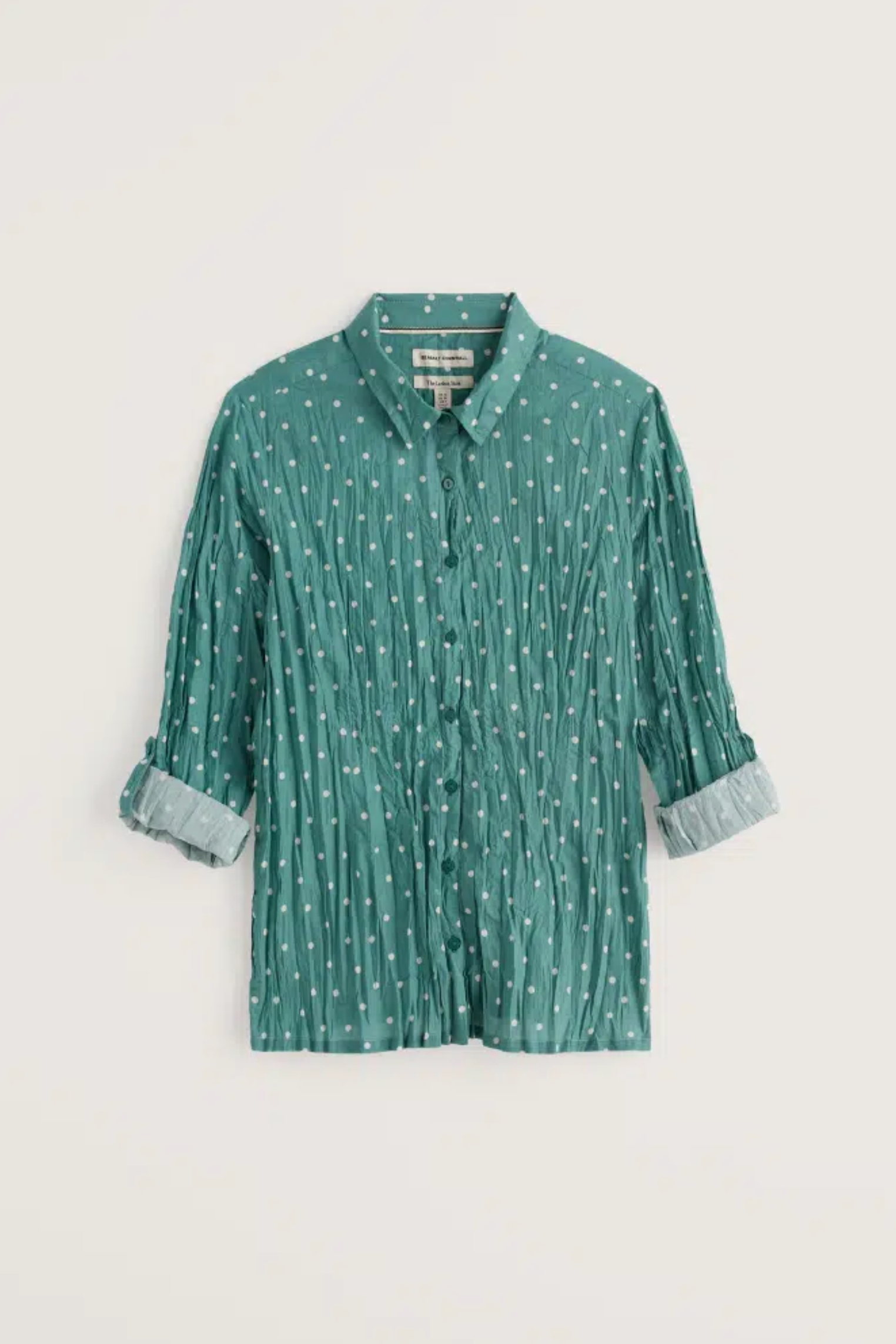 Seasalt Cornwall Larissa Shirt in Little Sponge Spot Sardine