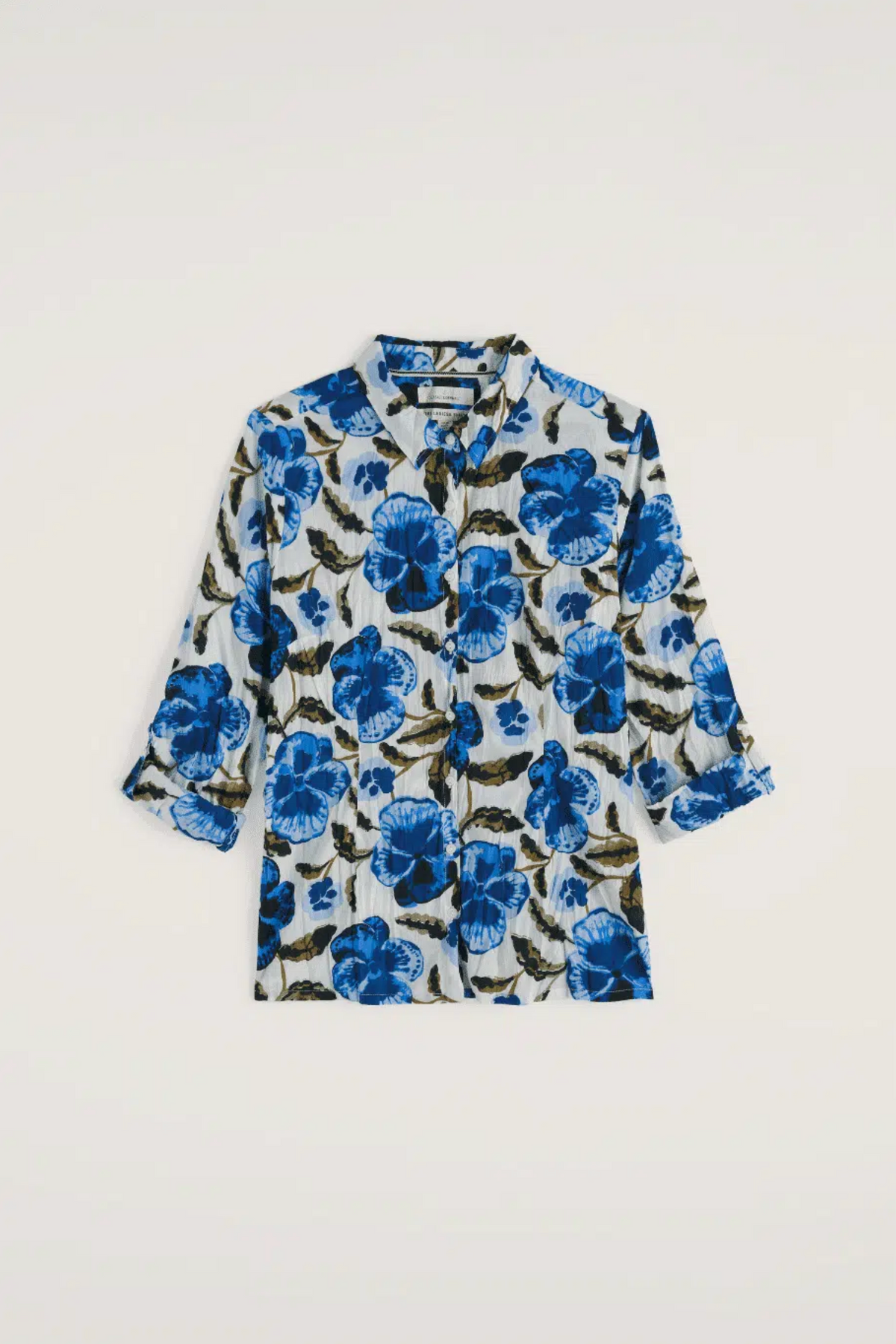 Seasalt Cornwall Larissa Shirt in Spring Pansy Chalk