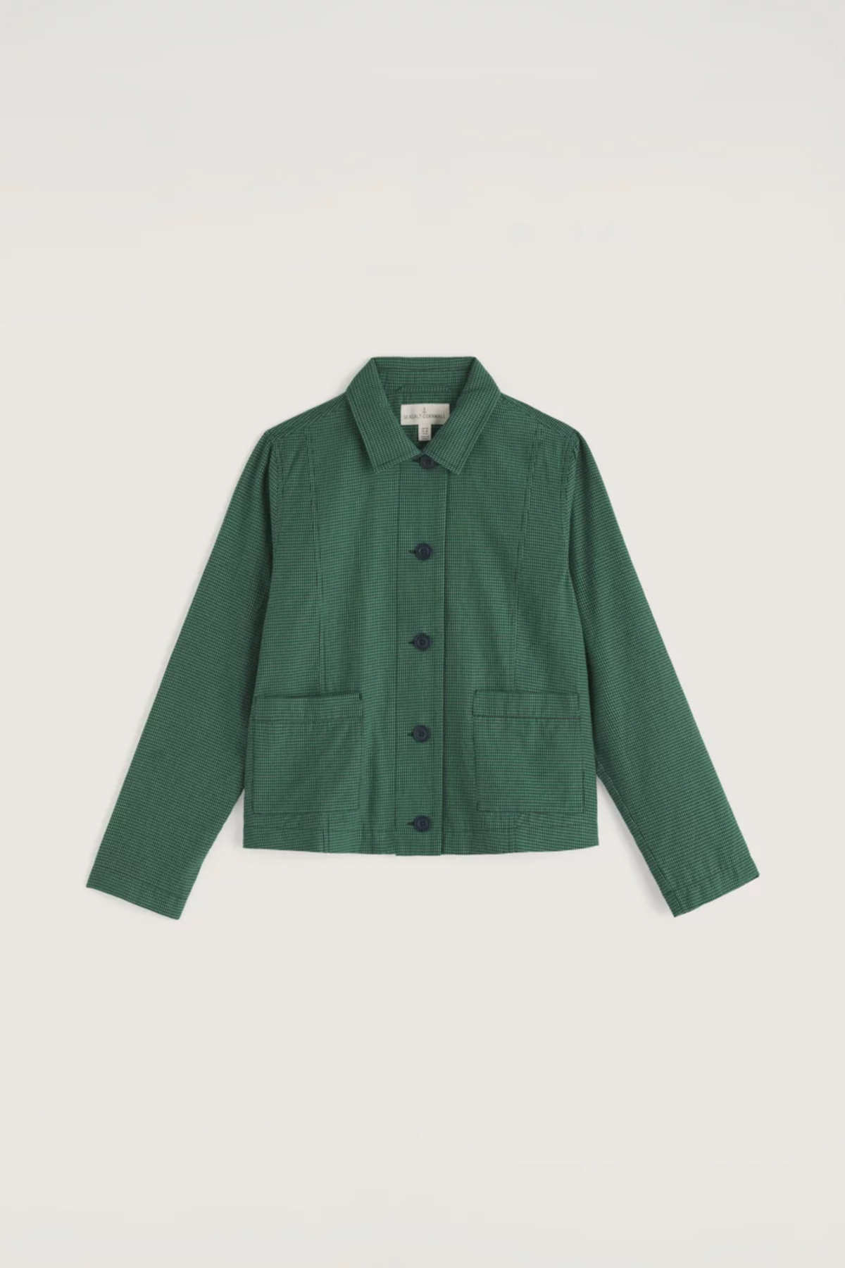 Seasalt Cornwall Carnon Downs Jacket in Forest Garden Spring Green