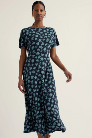 Seasalt Cornwall Mirva Dress in Tropic Bloom Maritime