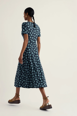 Seasalt Cornwall Mirva Dress in Tropic Bloom Maritime