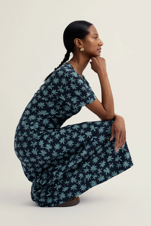 Seasalt Cornwall Mirva Dress in Tropic Bloom Maritime