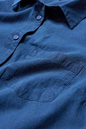 Seasalt Isla Shirt in Mid Indigo