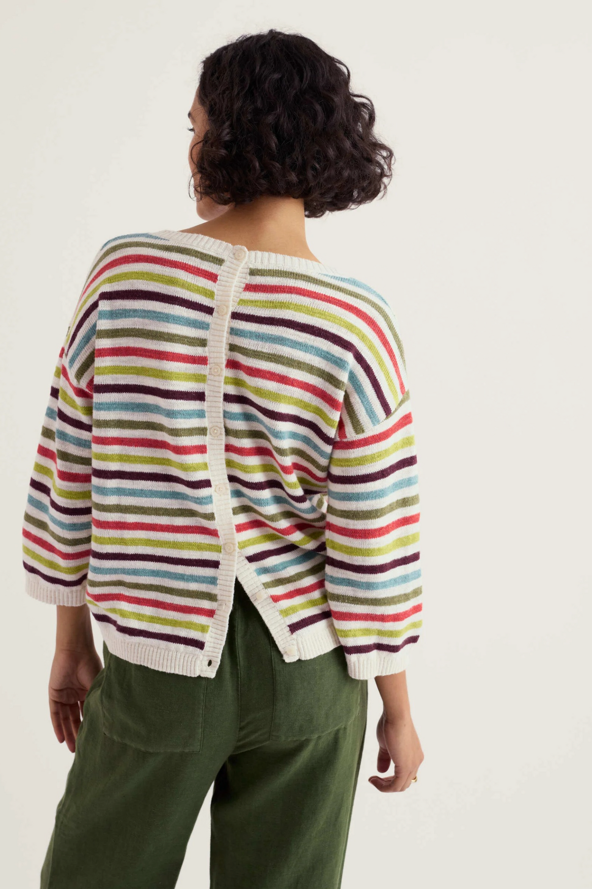 Seasalt Knavock Jumper in Mini Cornish Camelian Multi