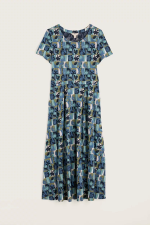 Seasalt Cornwall Veronica Dress in Floral Splice Sardine