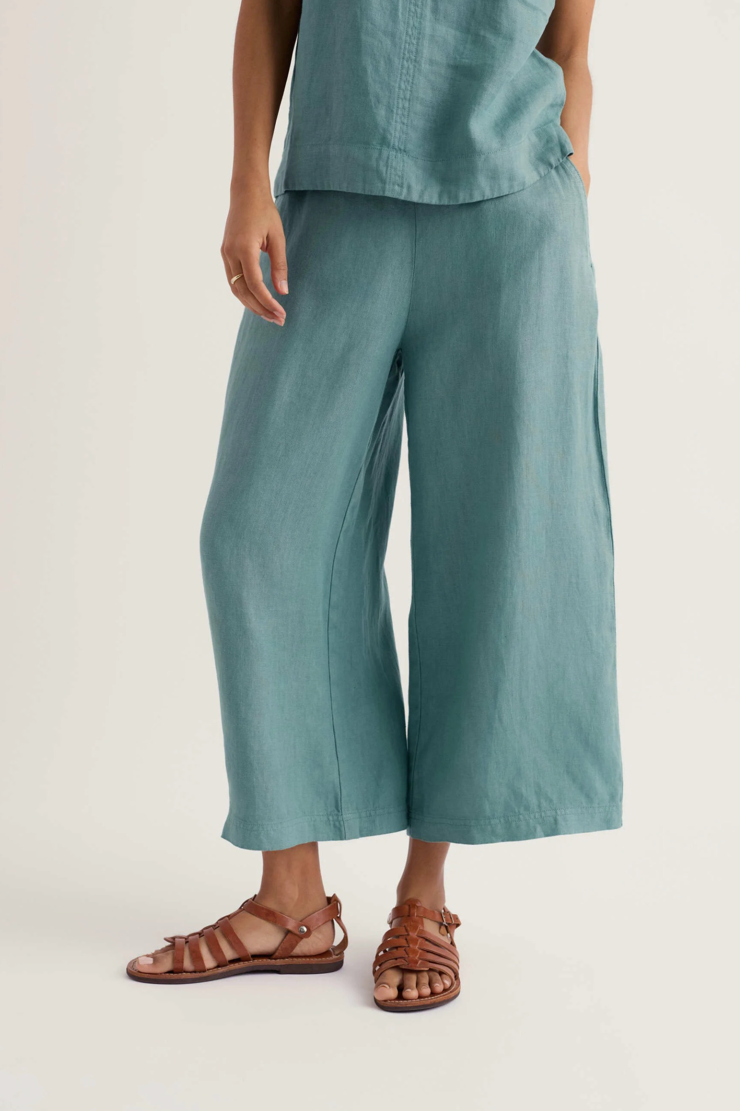 Seasalt Cornwall Merrivale Culottes in Sardine