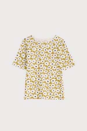 Seasalt Cornwall Poisson T-Shirt in Inked Cosmos Avocado
