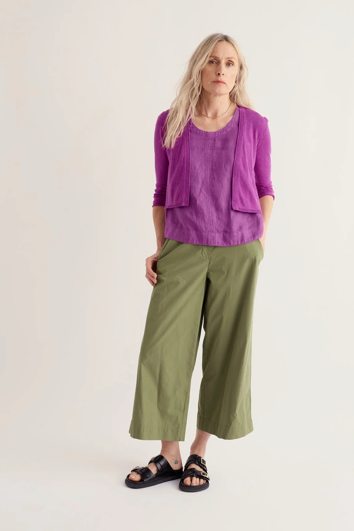 Seasalt Cornwall Vanessa Cardigan in Wild Orchid