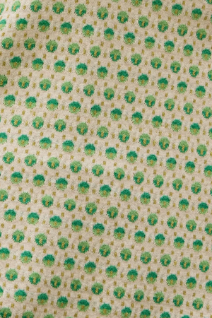 Mansted Denmark Poppie Eco Dash Dot Crew in Leaf