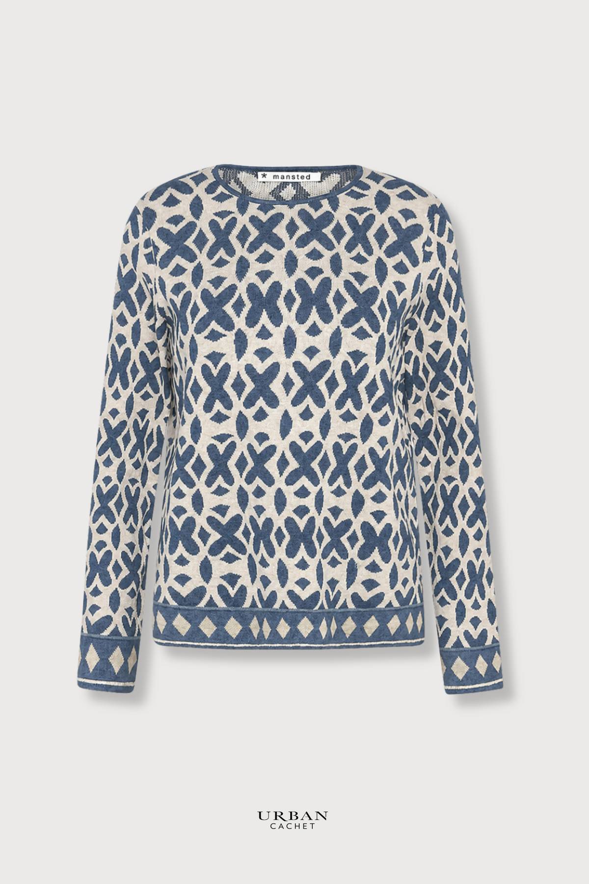 Mansted Denmark Tierra Eco Moths Crew in Midnight