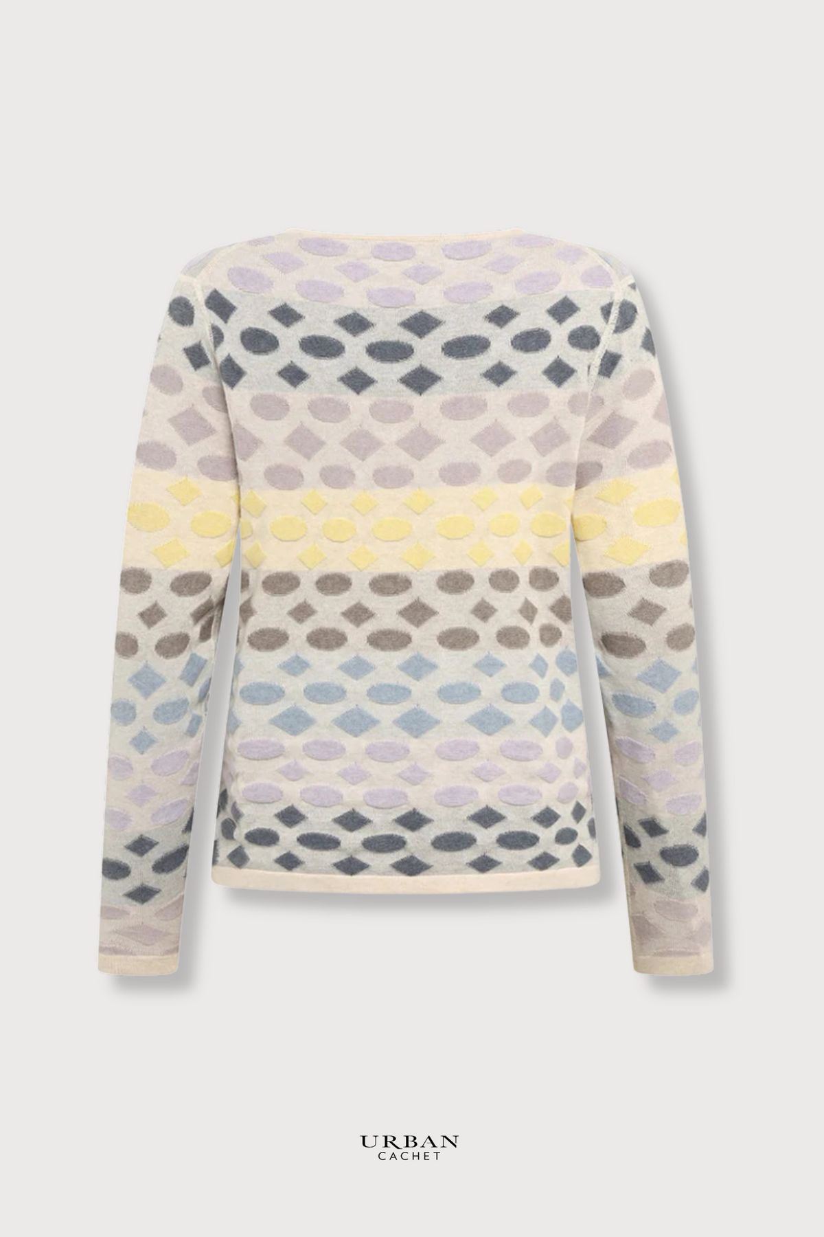 Mansted Denmark Plaza Eco Shaped Crew in Cold Grey