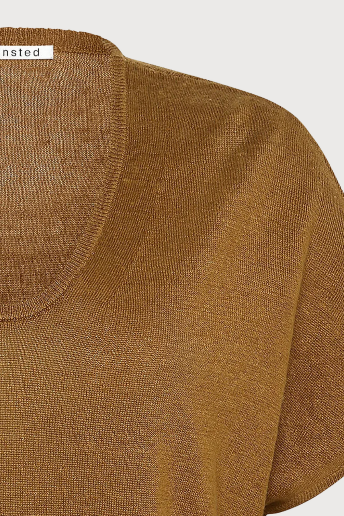 Mansted Denmark Pitti Linen and Hemp Top in Spice