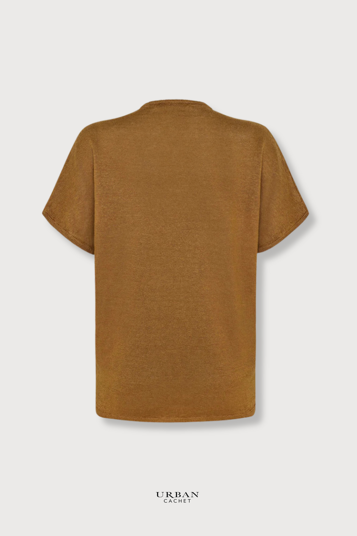 Mansted Denmark Pitti Linen and Hemp Top in Spice