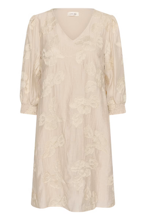 Cream Clothing Emilia Short Dress in Perfectly Pale Melange