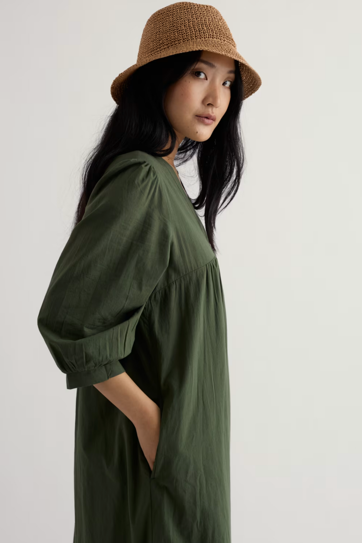 Seasalt Cornwall Earth Colours Dress in Hosta