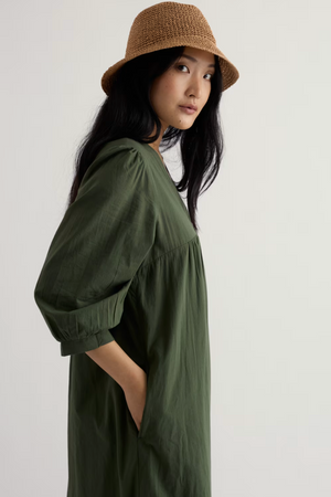 Seasalt Cornwall Earth Colours Dress in Hosta