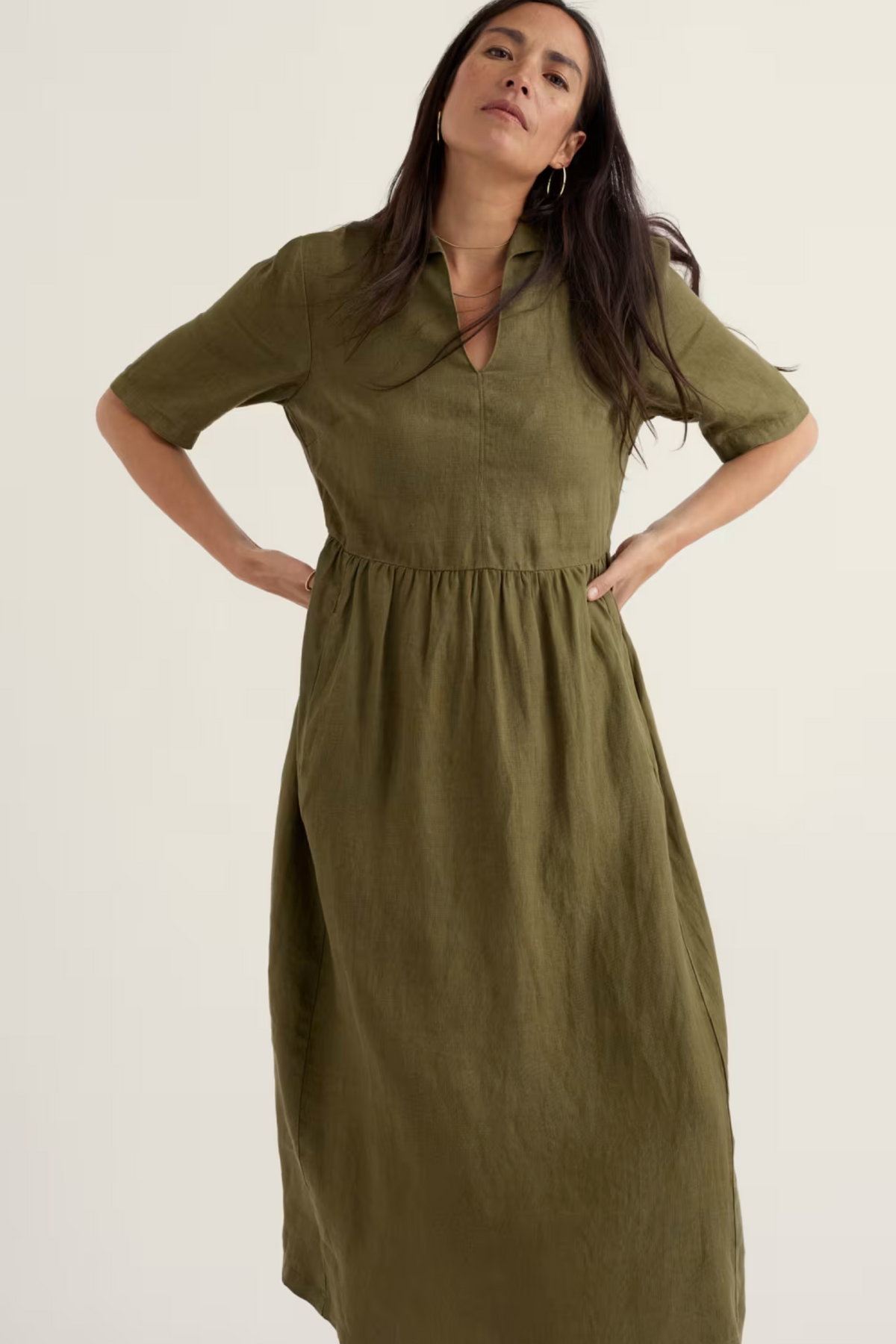 Seasalt Cornwall Fen Violet Dress in Creek