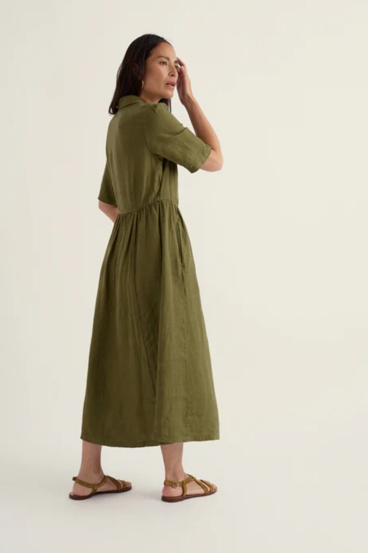 Seasalt Cornwall Fen Violet Dress in Creek