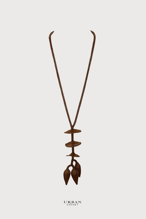 Urban Cachet Accessories Handmade Knitted Sulawesi Necklace in Copper