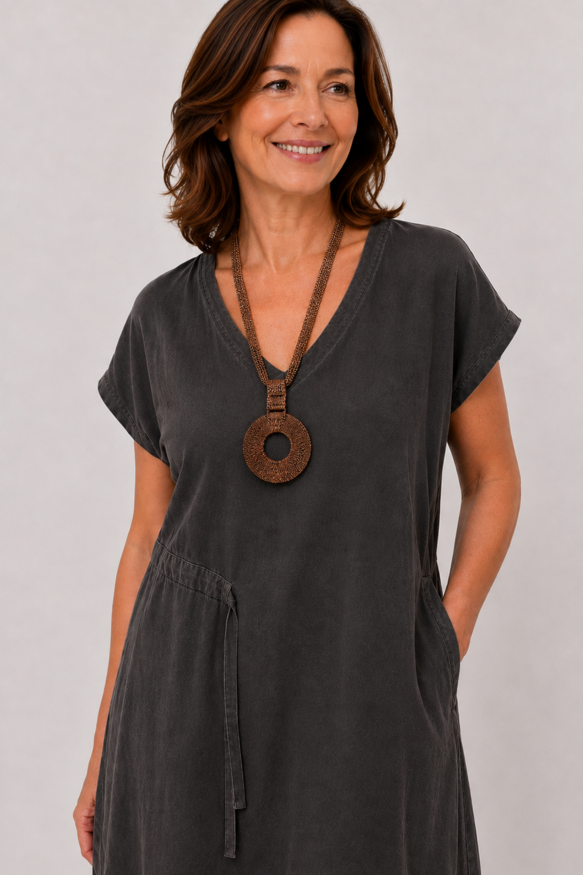 Urban Cachet Accessories Handmade Knitted Uluwatu Necklace in Copper