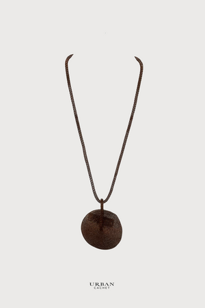 Urban Cachet Accessories Handmade Knitted Nusa Necklace in Copper