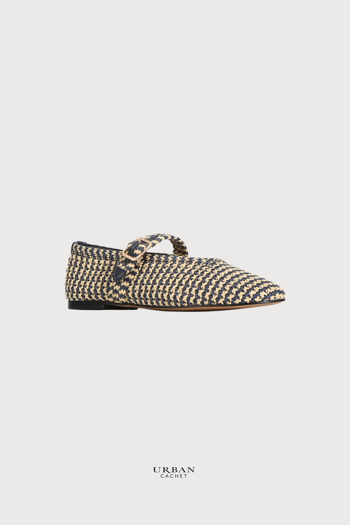 EOS Footwear Santalum Sandals in Navy Raffia