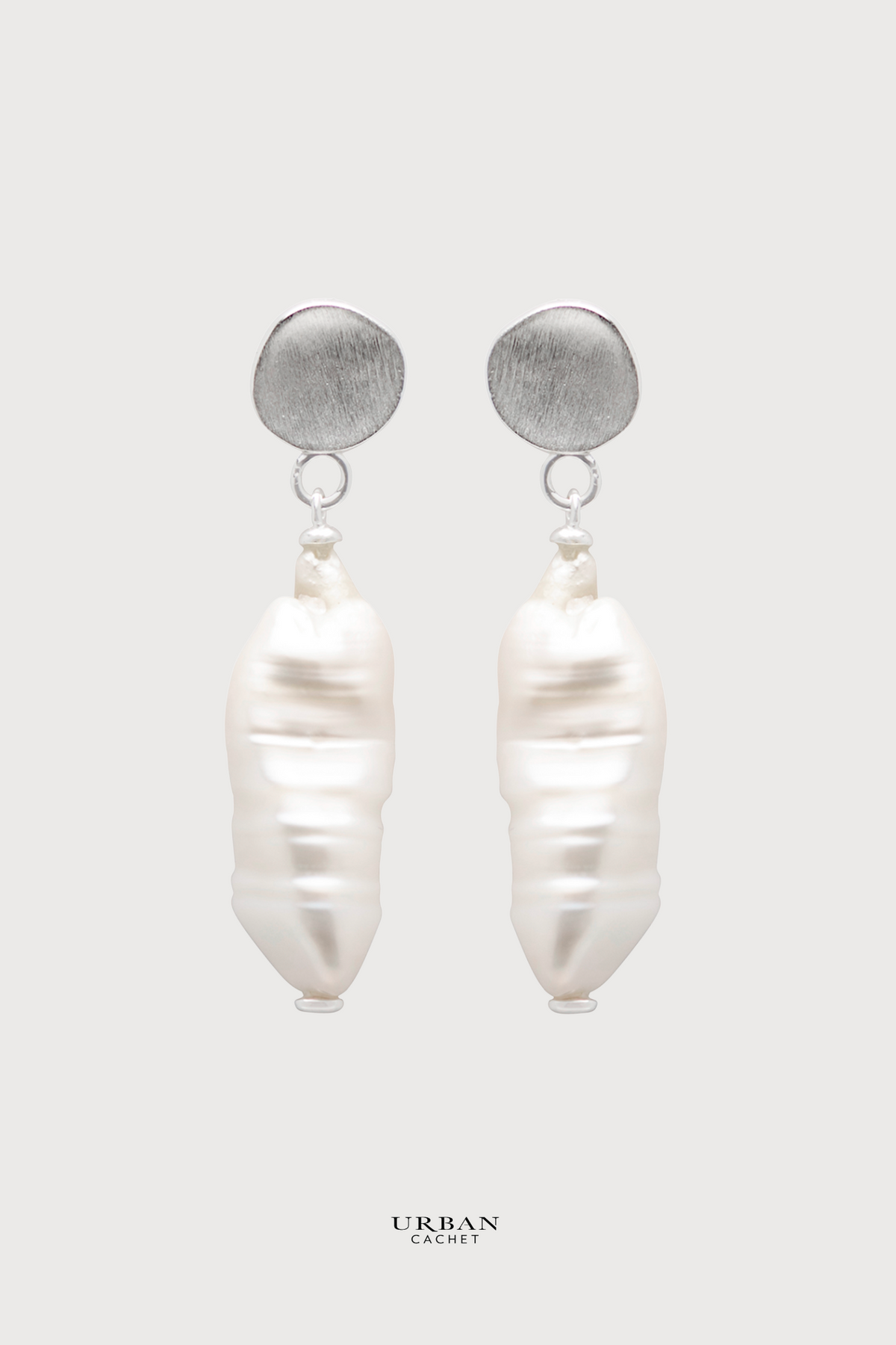 YiSu Design Duality Earrings in Silver