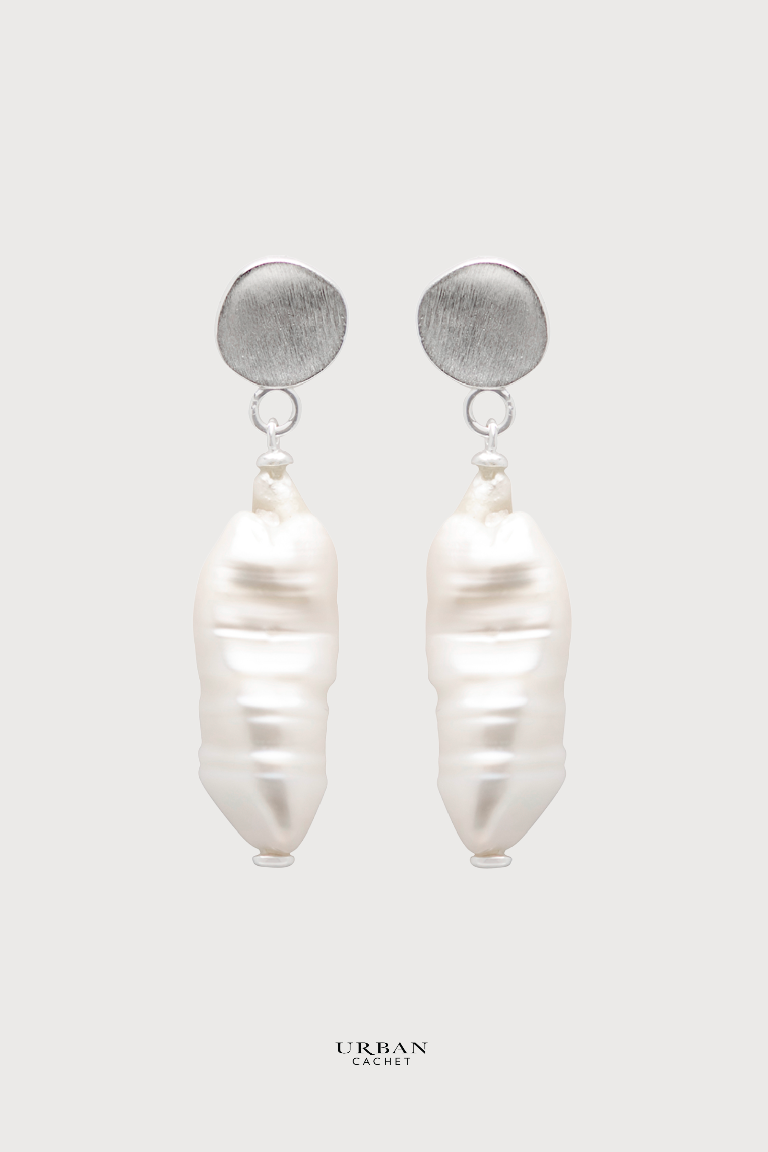 YiSu Design Duality Earrings in Silver