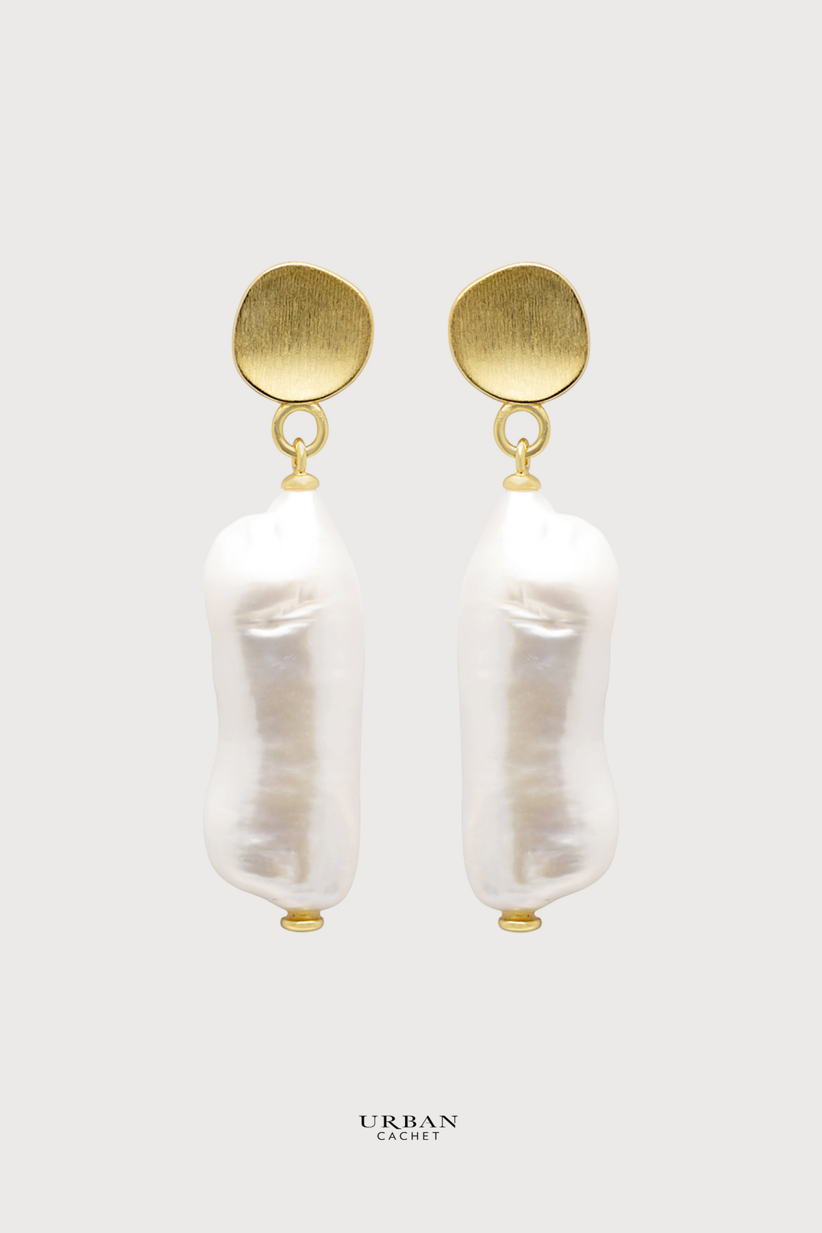 YiSu Design Duality Earrings in Gold