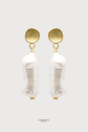 YiSu Design Duality Earrings in Gold