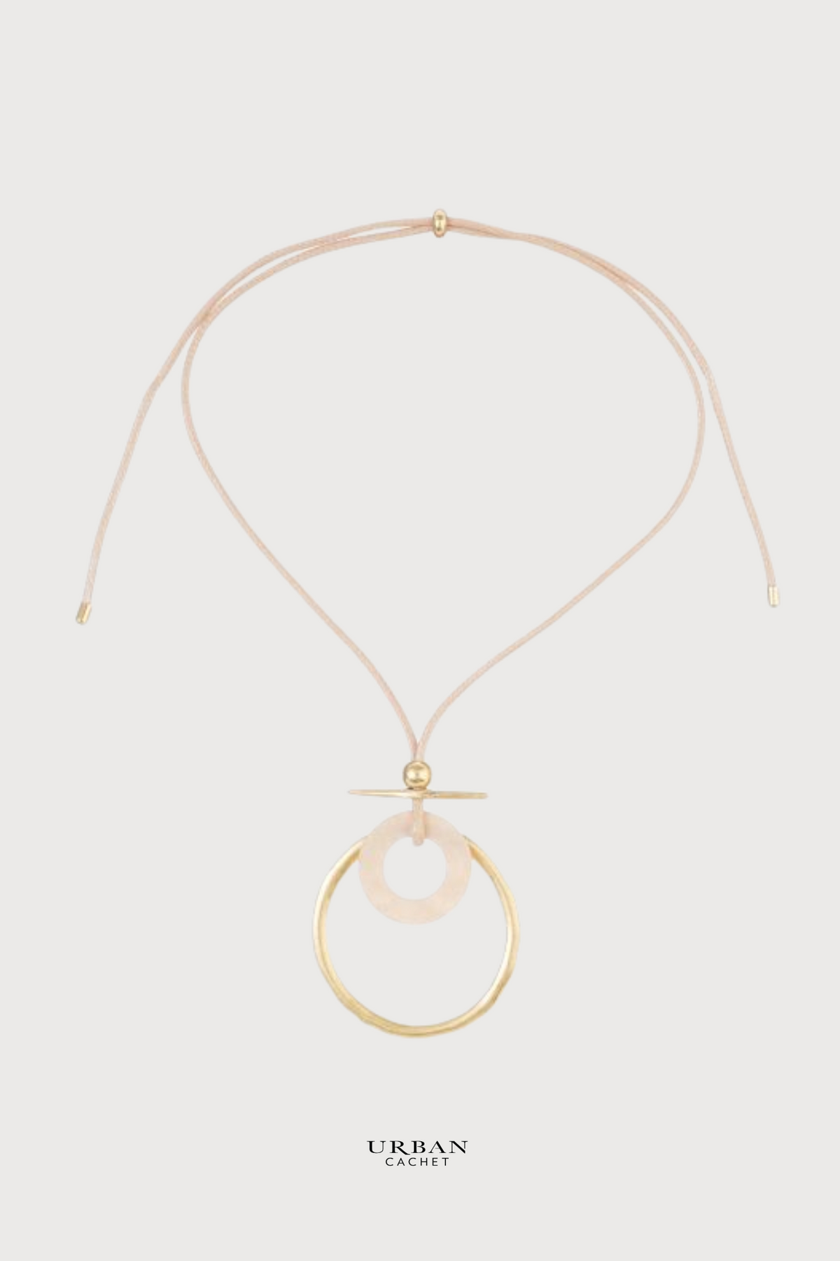 Enhance Accessories Belgium Necklace in Gold