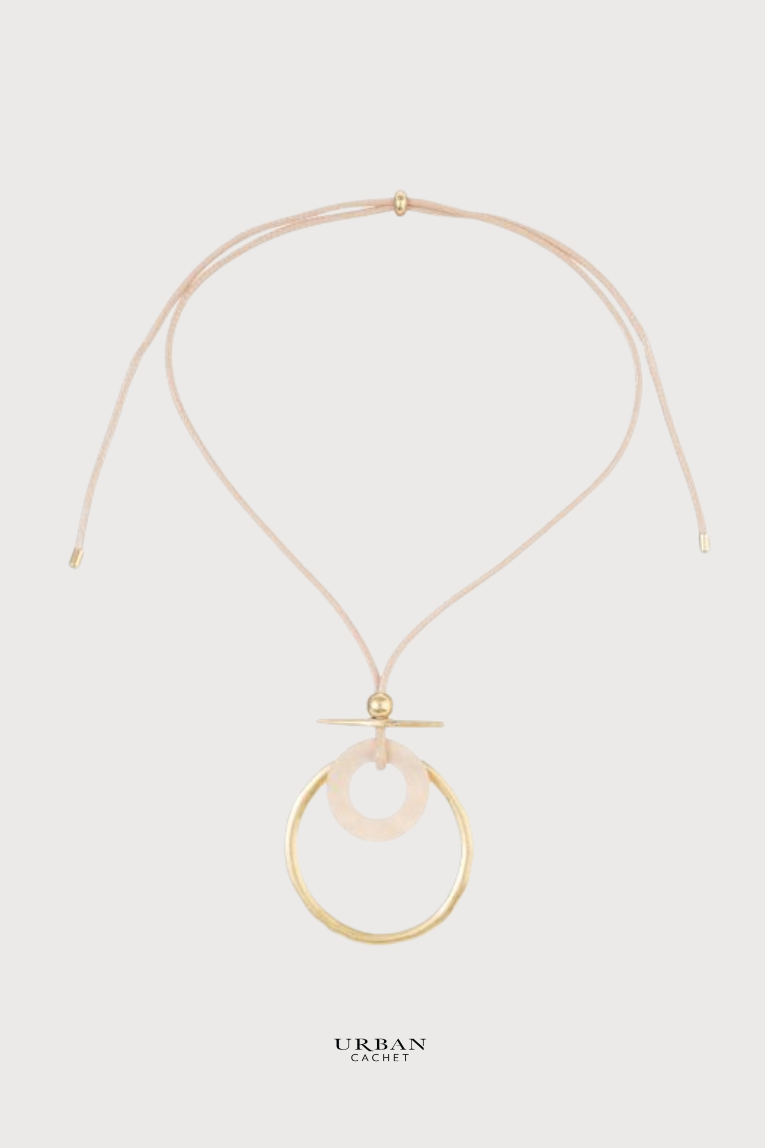 Enhance Accessories Belgium Necklace in Gold