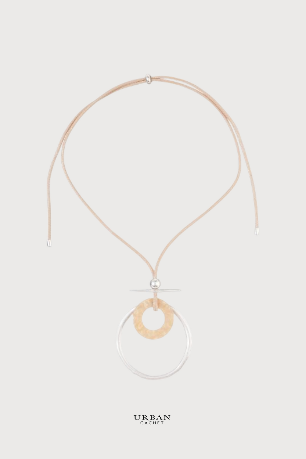 Enhance Accessories Belgium Necklace in Silver