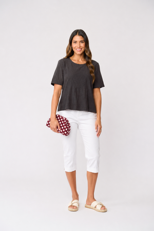 Goldie & Co Bondi Spot Clutch in Red & White