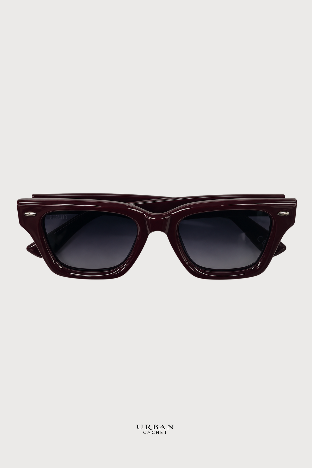 Reality Sunglasses The Tourist in Merlot