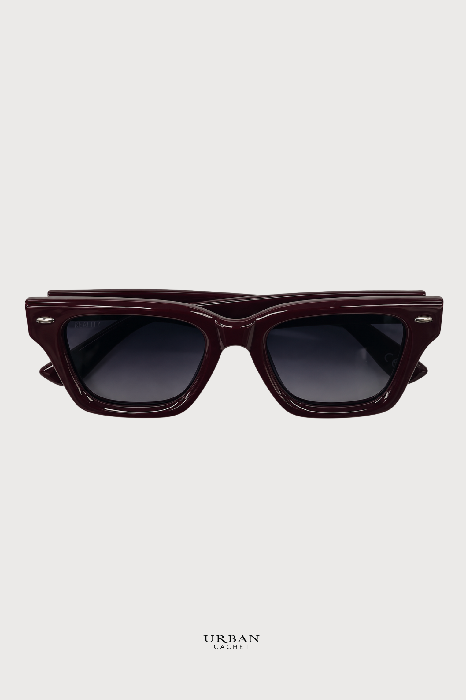 Reality Sunglasses The Tourist in Merlot