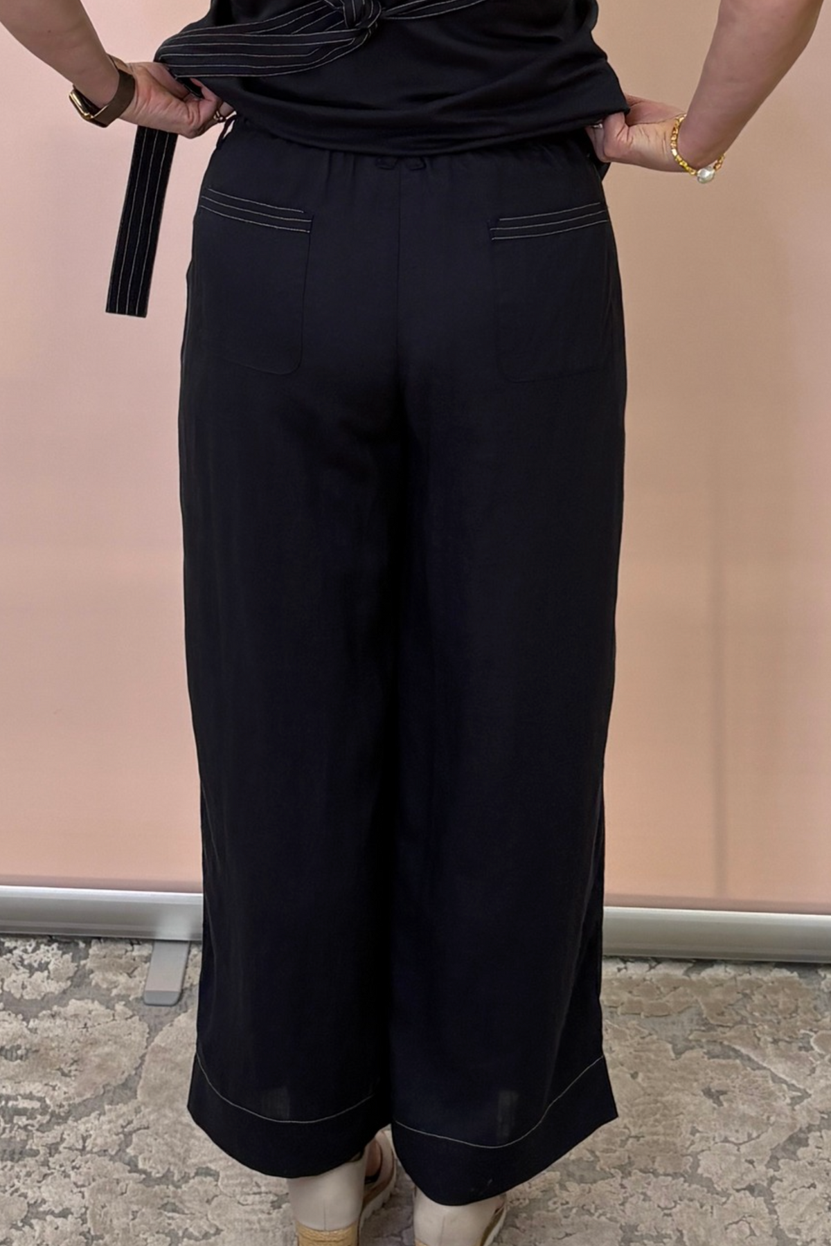 Foil Stand Out Pant in Dark Gunsmoke