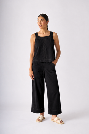 Foil Stand Out Pant in Dark Gunsmoke