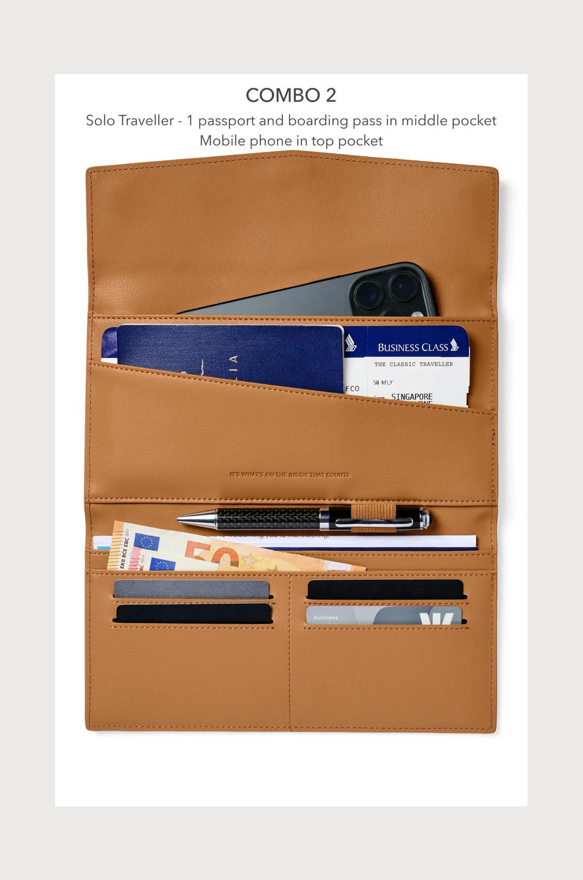 FOX and LEO The Traveller in Tan