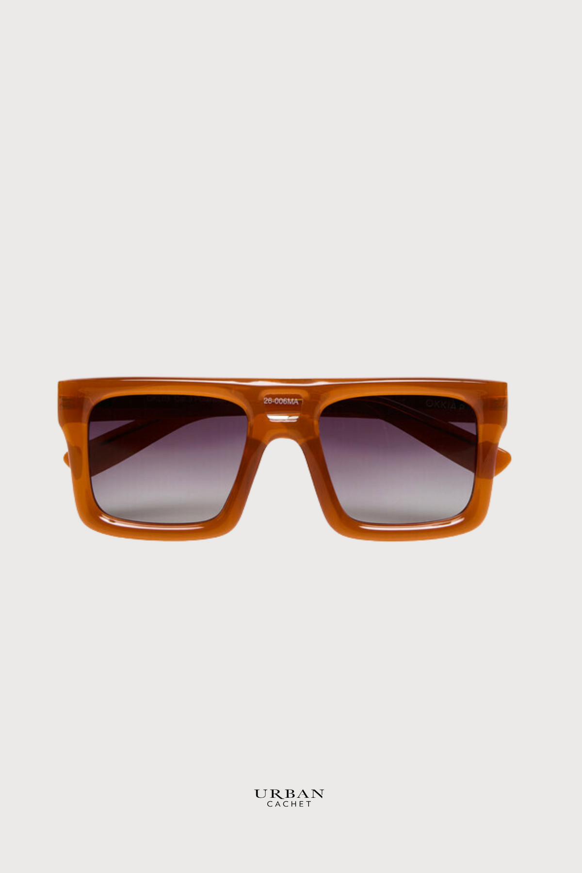 OKKIA Vulcano Sunglasses in Jelly Orange