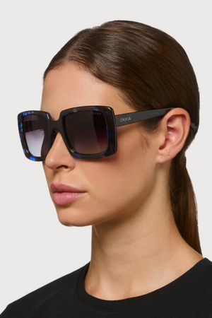 OKKIA Ischia Sunglasses in Blue Frost