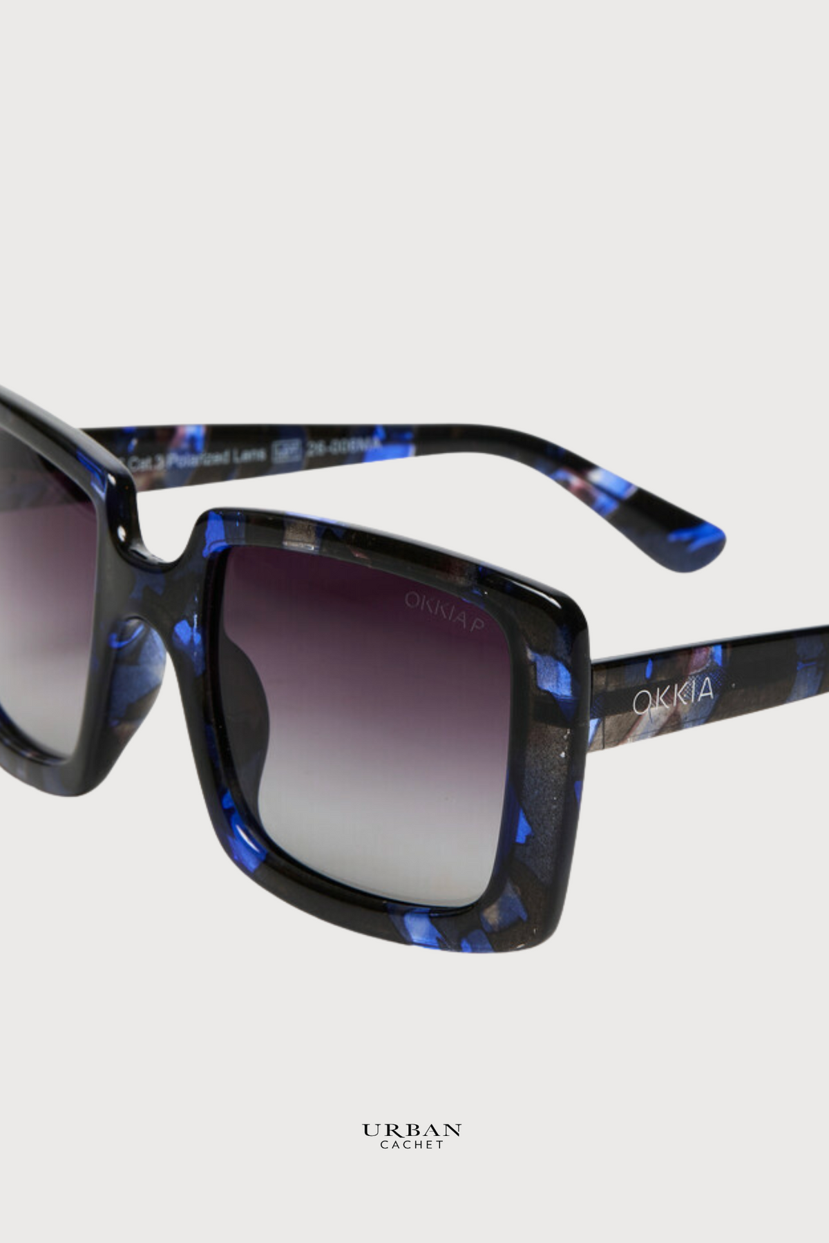 OKKIA Ischia Sunglasses in Blue Frost