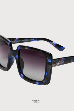 OKKIA Ischia Sunglasses in Blue Frost
